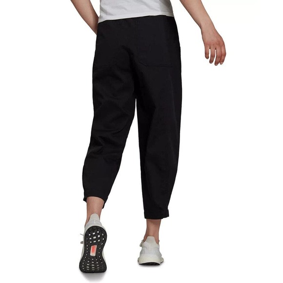 Adidas Womens Twill High-Rise Pants Black XS NWT - Picture 5 of 8